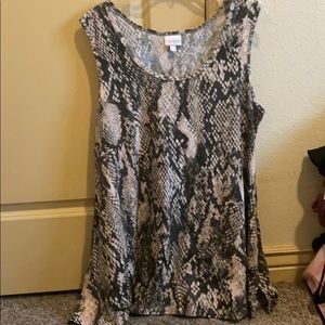 Snake prank lularoe size medium